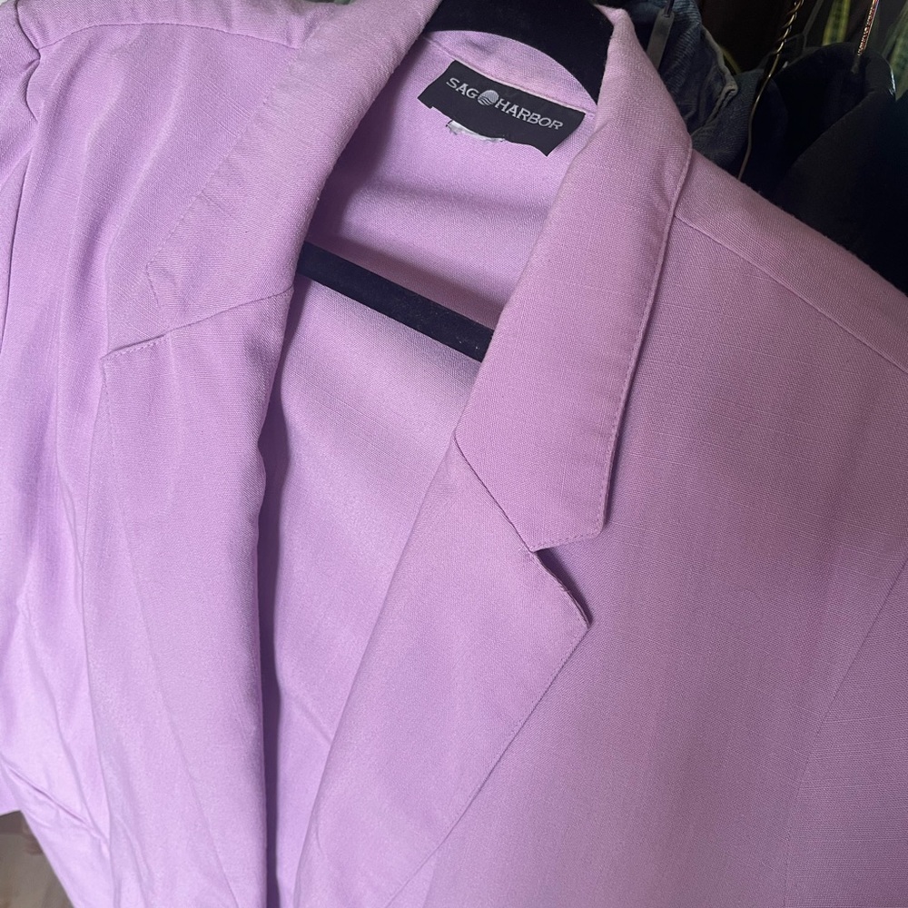 Sag Harbor vintage lilac blazer